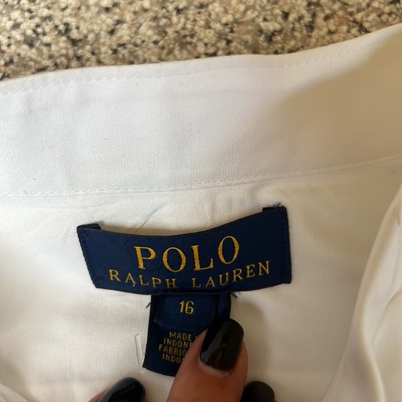 Polo Ralph Lauren dress shirt Sz 16 - Picture 2 of 2